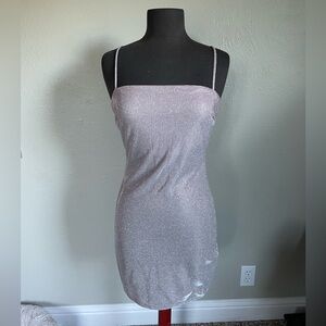 Windsor pink/ lilac glitter dress (NWT)